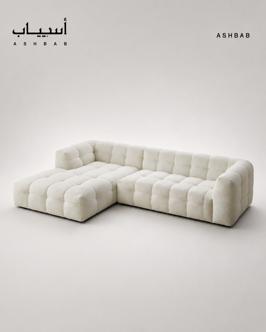 Living Room Sofa Lambswool Velvet Corner Salon Decor Soft Sofa Adult L Shaped Floor Soggiorno Nordic Furniture (White)